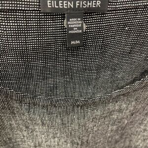 Eileen Fisher Monochrome Patterned Dress
